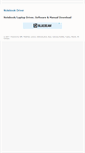 Mobile Screenshot of download.notebook-driver.com