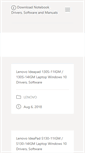 Mobile Screenshot of notebook-driver.com